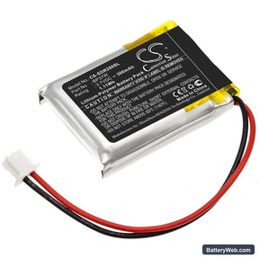Dogtra 280C Receiver Replacement Battery, 3.7V, 300mAh, Li-Polymer 1