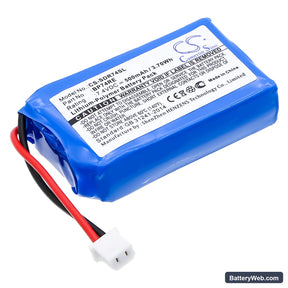 Dogtra EDGE remote dog training Collar Replacement Battery, 7.4V, 500mAh, Li-Polymer 1