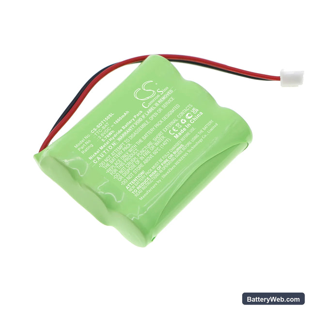 Shimpo TTC Testers Replacement Battery, 3.6V, 1600mAh, Ni-MH 1