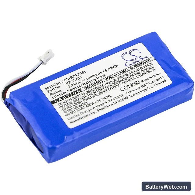 SportDog TEK 2.0 GPS Collar Replacement Battery, 3.7V, 1600mAh, Li-Polymer 1