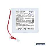 Spengler DTS 3000 Replacement Battery, 14.4V, 2600mAh, Li-ion 3