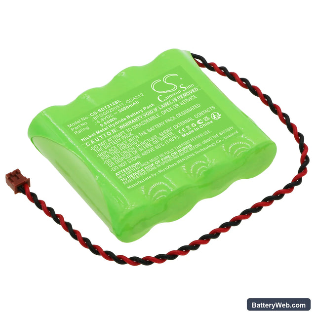 Shimpo FGE-X Replacement Battery, 4.8V, 2000mAh, Ni-MH 1
