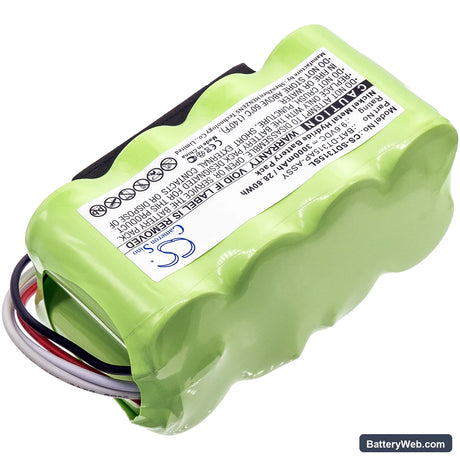 Shimpo DT-315A Replacement Battery, 9.6V, 3000mAh, Ni-MH 2