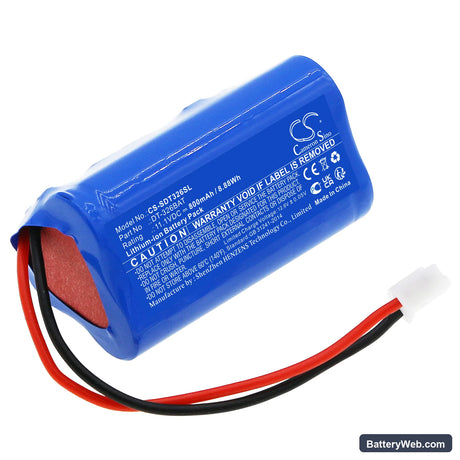 Shimpo DT-326B Replacement Battery, 11.1V, 800mAh, Li-ion 1