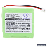 Audioline SLIM DECT 500 Replacement Battery, 2.4V, 600mAh, Ni-MH 3