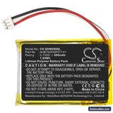 Sennheiser Momentum True Wireless MTW Replacement Battery, 3.7V, 500mAh, Li-Polymer 3