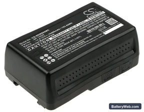 MEGA SPEED HIGH SPEED VIDEO CAMERA Replacement Battery, 14.8V, 10400mAh, Li-ion 1