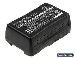 MEGA SPEED HIGH SPEED VIDEO CAMERA Replacement Battery, 14.8V, 13200mAh, Li-ion 1