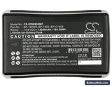 MEGA SPEED HIGH SPEED VIDEO CAMERA Replacement Battery, 14.8V, 13200mAh, Li-ion 6