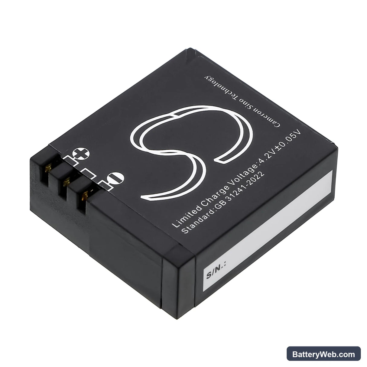 Eken H9 Replacement Battery, 3.7V, 900mAh, Li-ion 3
