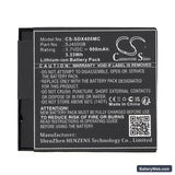 Eken H9 Replacement Battery, 3.7V, 900mAh, Li-ion 5