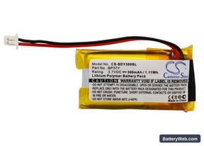 Dogtra YS-300 Bark Collar Replacement Battery, 3.7V, 300mAh, Li-Polymer 1