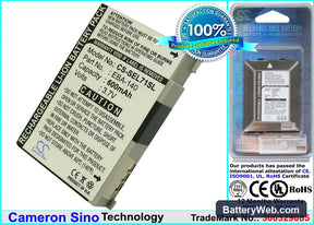 BenQ-Siemens EL71 Replacement Battery, 3.7V, 600mAh, Li-ion 1