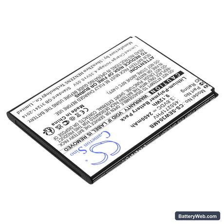 Oricom SC875 Replacement Battery, 3.8V, 2400mAh, Li-Polymer 2
