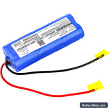 Seik Terra FA5-10 Replacement Battery, 7.2V, 1200mAh, Ni-MH 2