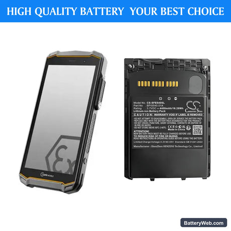 i.safe Mobile BPIS540.2A Replacement Battery, 3.7V, 4400mAh, Li-ion 1
