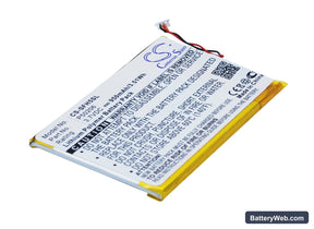 JNC SSF-H5 Replacement Battery, 3.7V, 950mAh, Li-Polymer 1