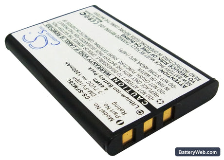 JNC Multimedia SSF-M2 Replacement Battery, 3.7V, 1200mAh, Li-ion 2