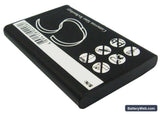 JNC Multimedia SSF-M2 Replacement Battery, 3.7V, 1200mAh, Li-ion 3