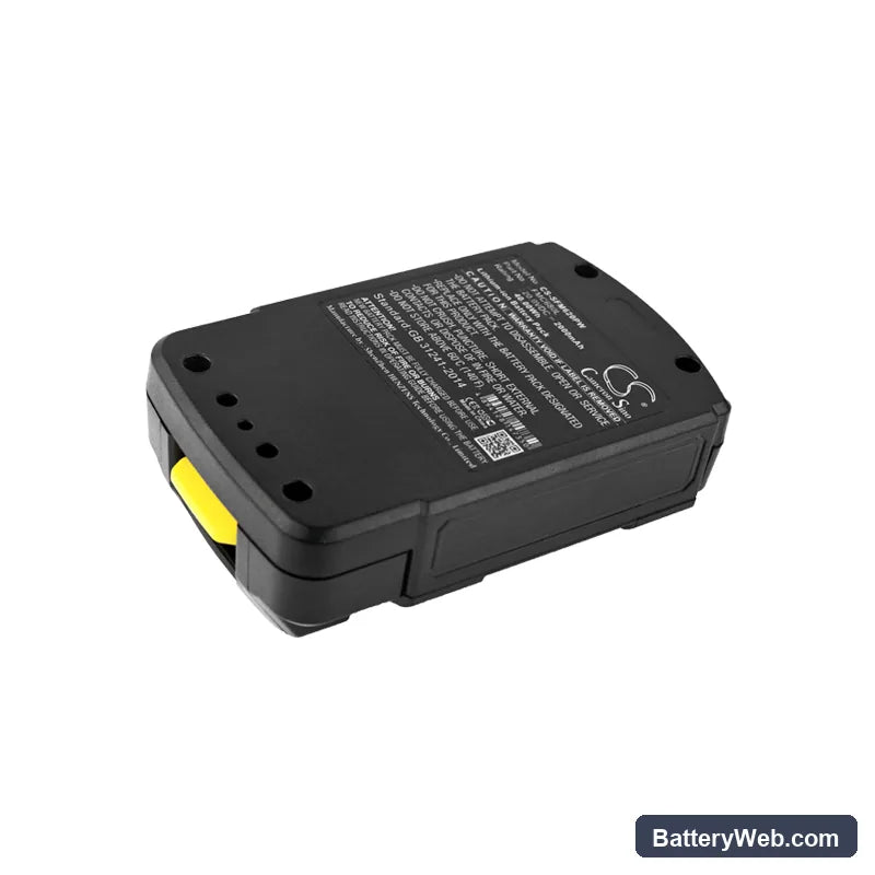 Stanley FMC620 Replacement Battery, 20V, 2000mAh, Li-ion 3