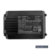 Black & Decker ASD18 Typ 1 Replacement Battery, 18V, 2000mAh, Li-ion 6