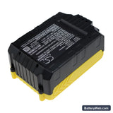 Stanley FMC688L Replacement Battery, 18V, 5000mAh, Li-ion 4
