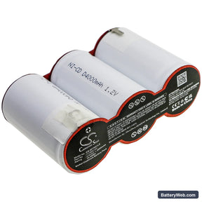 Van Lien 11190013V Replacement Battery, 3.6V, 4000mAh, Ni-CD 1