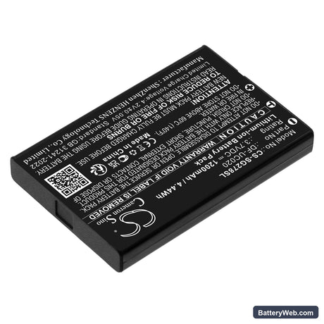Zycast SG-278 Replacement Battery, 3.7V, 1200mAh, Li-ion 2