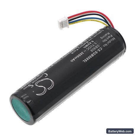 Shure neXt 2 MXW2X Handheld Microphone Replacement Battery, 3.7V, 2600mAh, Li-ion 2