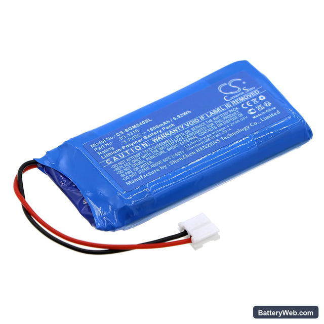 SCANGRIP Midiform Replacement Battery, 3.7V, 1600mAh, Li-Polymer 1
