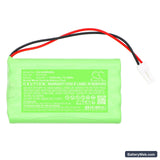 Simu GM1000 Replacement Battery, 9.6V, 1300mAh, Ni-MH 3