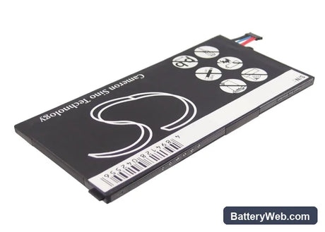 Samsung Galaxy Tab Replacement Battery, 3.7V, 4000mAh, Li-Polymer 4