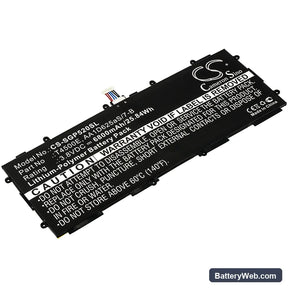 Samsung GT-P5210 Replacement Battery, 3.8V, 6800mAh, Li-Polymer 1
