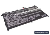 Samsung Galaxy Tab 8.9 Replacement Battery, 3.7V, 6100mAh, Li-Polymer 1