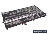 Samsung Galaxy Tab 8.9 Replacement Battery, 3.7V, 6100mAh, Li-Polymer 2