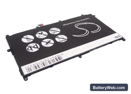 Samsung Galaxy Tab 8.9 Replacement Battery, 3.7V, 6100mAh, Li-Polymer 3