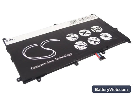 Samsung Galaxy Tab 8.9 Replacement Battery, 3.7V, 6100mAh, Li-Polymer 4