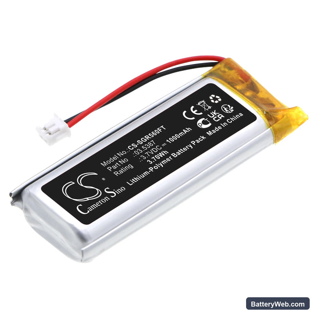 SCANGRIP Mini Slim Replacement Battery, 3.7V, 1000mAh, Li-Polymer 1