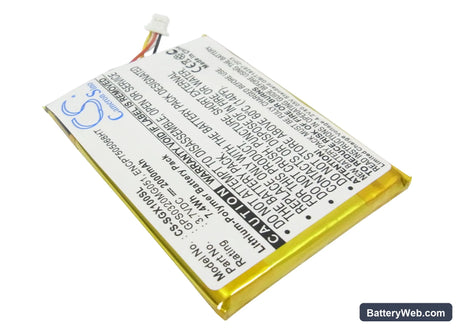 SkyGolf SkyCaddie SGXw Replacement Battery, 3.7V, 2000mAh, Li-Polymer 2