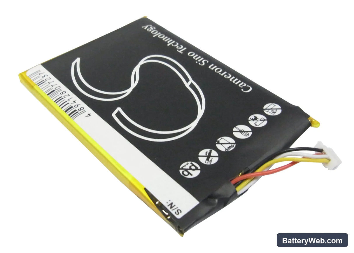 SkyGolf SkyCaddie SGXw Replacement Battery, 3.7V, 2000mAh, Li-Polymer 3