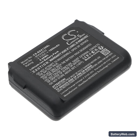 Shure ADX1 bodypack transmitter Replacement Battery, 3.7V, 1800mAh, Li-ion 1