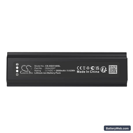 Shure GLXD+ Replacement Battery, 3.7V, 2600mAh, Li-ion 5