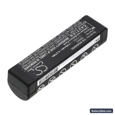 Shure GLXD1 Replacement Battery, 3.7V, 1100mAh, Li-ion 2