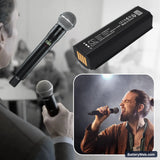 Shure ADX2 Replacement Battery, 3.7V, 2600mAh, Li-ion 6