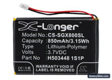 SkyGolf SkyCaddie Aire Replacement Battery, 3.7V, 850mAh, Li-Polymer 1