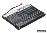 SkyGolf SkyCaddie Aire Replacement Battery, 3.7V, 850mAh, Li-Polymer 4