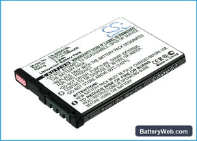 Sharp SH001 Replacement Battery, 3.7V, 750mAh, Li-ion 1