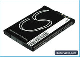 Sharp SH001 Replacement Battery, 3.7V, 750mAh, Li-ion 3