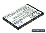 Sharp SH001 Replacement Battery, 3.7V, 750mAh, Li-ion 4