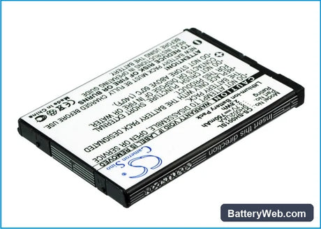 Sharp SH001 Replacement Battery, 3.7V, 750mAh, Li-ion 4